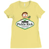 Pickle Rick, I Turned Myself into a Pickle Ladies Fitted T-Shirt
