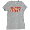 cancer logo Ladies Fitted T-Shirt