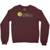 planetary chatter vectorized Crewneck Sweatshirt
