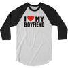 Gift For Girlfriend French Terry 3/4 Sleeve Shirt