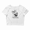 funny dad Crop Top
