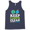 keep earth clean it's not uranus kawaii planets Tank Top