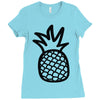pineapple Ladies Fitted T-Shirt
