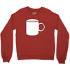 glass and coffee Crewneck Sweatshirt