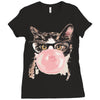 cat Ladies Fitted T-Shirt