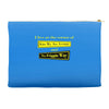 funny t shirt i live at the corner kiss my as &amp; no friggin way rude te Accessory Pouches