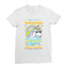 5  unicorn stab idiots Ladies Fitted T-Shirt