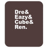 dre eazy cube rendre eazy cube ren Mousepad