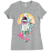 sharkbro Ladies Fitted T-Shirt