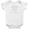 be optimistic transformers   robot optimus prime movie autobots show t Baby Bodysuit