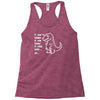 if you're happy clap your hands Racerback Tank