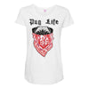 pug life Maternity Scoop Neck T-shirt