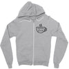 Espresso Yourself Pocket Zipper Hoodie