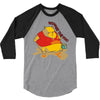 winnie le porc 3/4 Sleeve Shirt