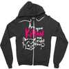 are you kitten me Zipper Hoodie