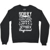 This Girl Is Taken By A Super Sexy October Boyfriend Crewneck Sweatshirt