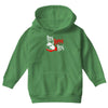 run hippie run Youth Hoodie