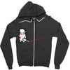 sad psycho Zipper Hoodie