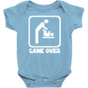 game over daddy funny Baby Onesie