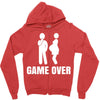 game over Zipper Hoodie