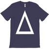 prism a triangle design graphic baseball jersey T-Shirt