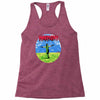 the sound of kombat Racerback Tank