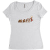 retro evolution Women's Triblend Scoop T-shirt