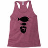 big fish little fish cardboard box   music t shirt Racerback Tank