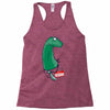 my name is apatosaurus Racerback Tank