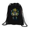 majin warrior Drawstring Bags