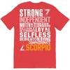Strong Independent Motivated Scorpio T-Shirt