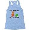 kickin it old skool Racerback Tank