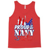 navy dad Tank Top