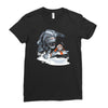 jurassic hoth Ladies Fitted T-Shirt