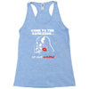 come to the darkside Racerback Tank