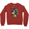 monster at house Crewneck Sweatshirt