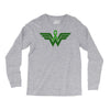 liver cancer wonder woman Long Sleeve Shirts