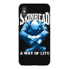 skinhead a way of life blue ideal birthday gift present. iPhoneX Case