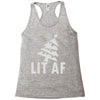 lit af Racerback Tank