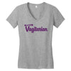 vagitarian Women's V-Neck T-Shirt