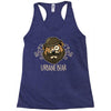 urbane bear Racerback Tank