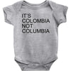 it's colombia not columbia Baby Onesie