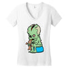 zombie baby Women's V-Neck T-Shirt