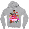 paw patrol birthday girl brother Zipper Hoodie