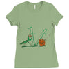 at last we meet Ladies Fitted T-Shirt