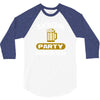 bachelor party drinking team wedding groomsmen bridal funny 3/4 Sleeve Shirt