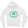 made in america with irish parts Zipper Hoodie