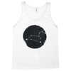 Leo Zodiac Sign Minimal Design Tank Top