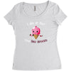 i do it for the ice cream Women's Triblend Scoop T-shirt