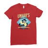 unkar's ration packs Ladies Fitted T-Shirt